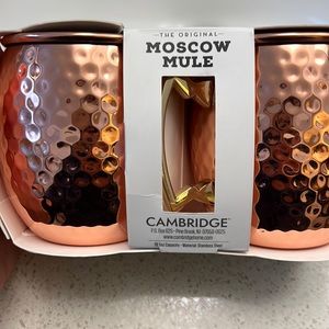 Brand new Moscow mule cups